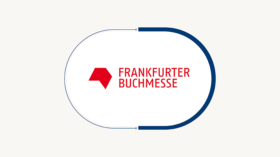 Grafik mit Text "Frankfurter Buchmesse"