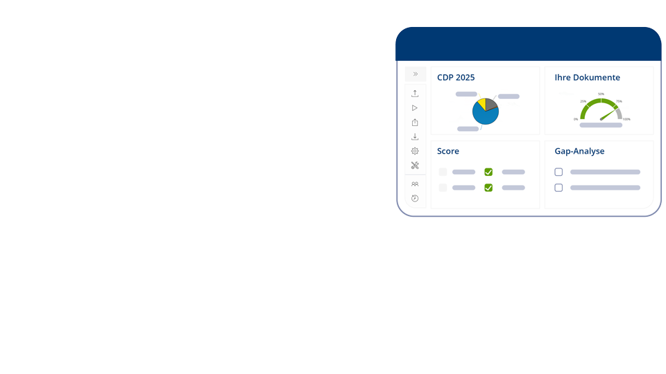 Illustration eines Oblivation Dashboards