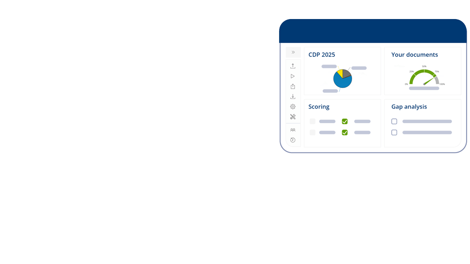 Illustration of the Oblivation dashboard